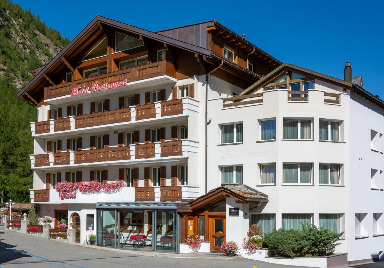 Hotel Portjengrat Saas-Almagell Bagian luar foto