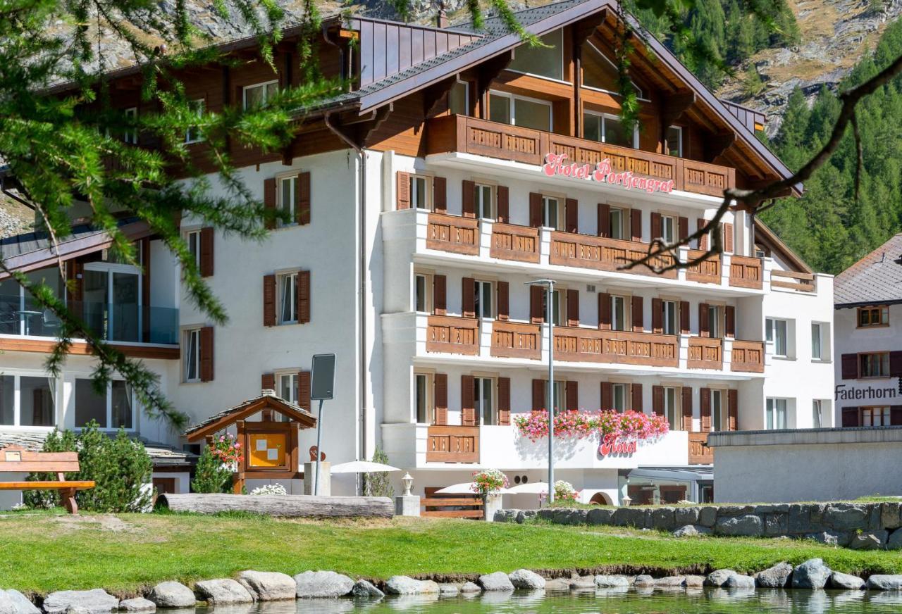 Hotel Portjengrat Saas-Almagell Bagian luar foto