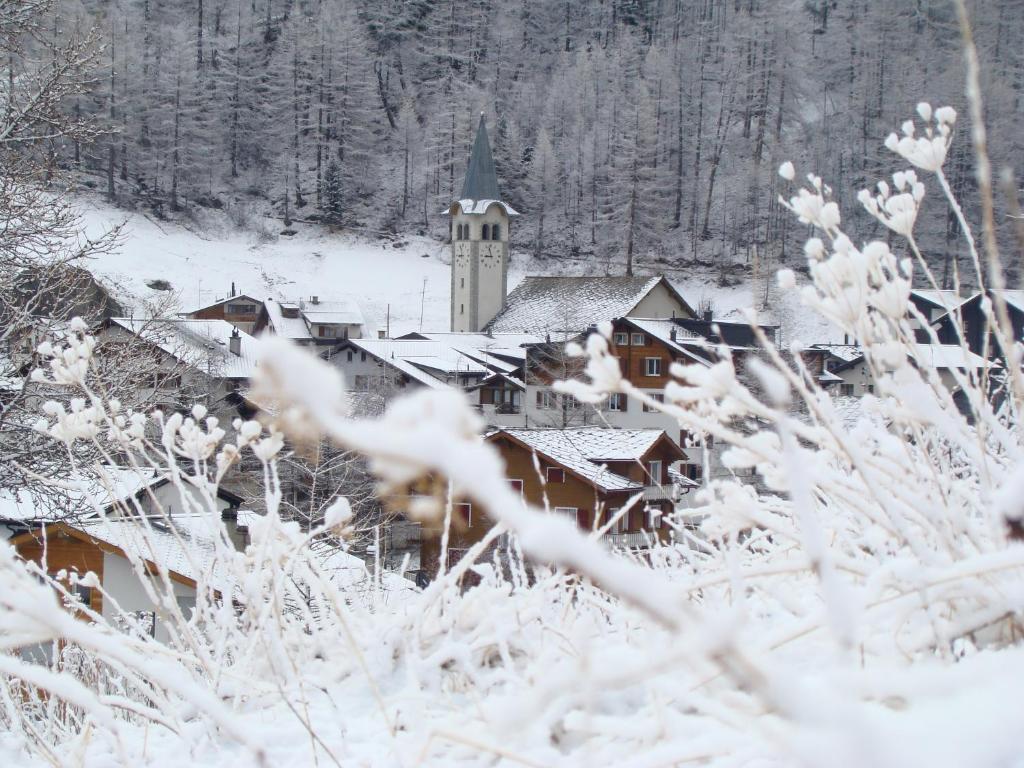 Hotel Portjengrat Saas-Almagell Bagian luar foto